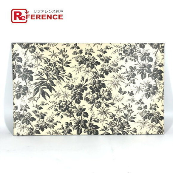 Gucci Herbarium Feeding Mat Pets Dogs Accessories Leather Black - Picture 1 of 9
